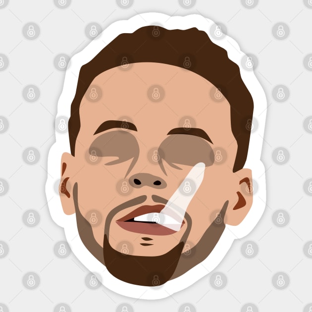 chewing mouthguard steph Sticker by rsclvisual